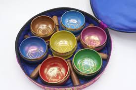 Singing Bowl Chakra Set for Sale at Nepal Yoga School